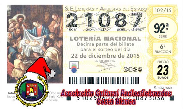 Loteria navidad15 mini